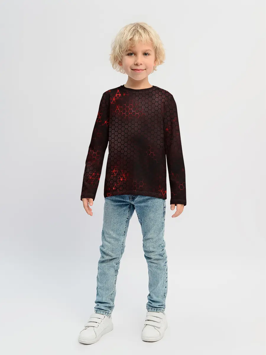 Детский лонгслив / СТАЛЬНАЯ БРОНЯ