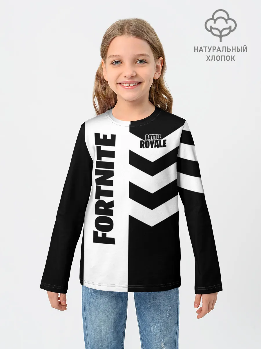 Детский лонгслив / Fortnite Battle Royale