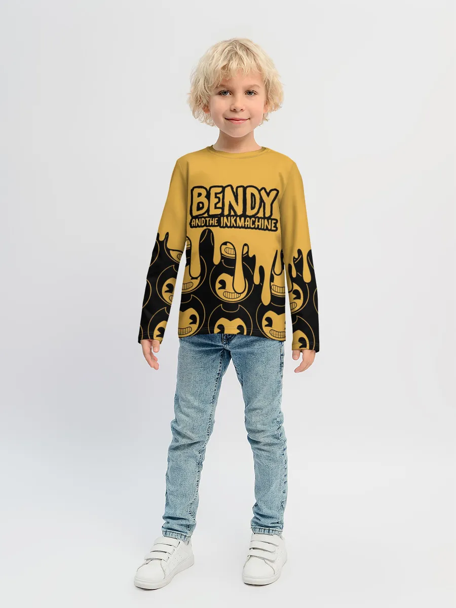 Детский лонгслив / Bendy And The Ink Machine