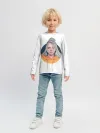 Детский лонгслив / Billie Eilish art 1