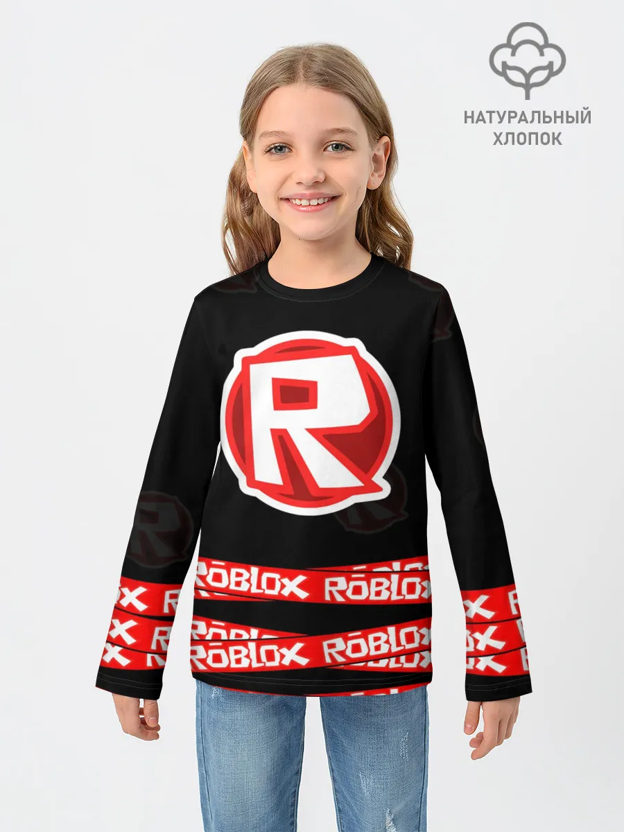 Детский лонгслив / Roblox 2