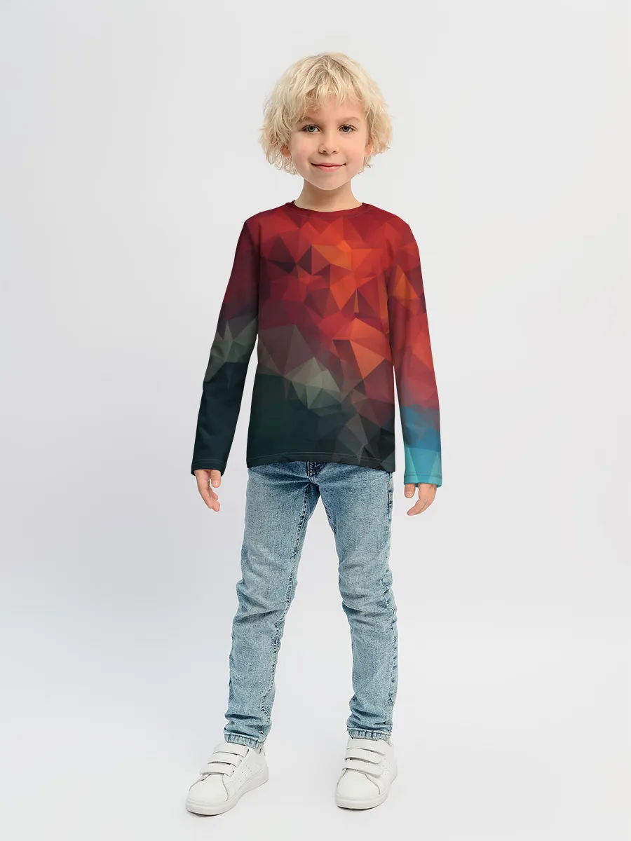 Детский лонгслив / АБСТРАКЦИЯ.