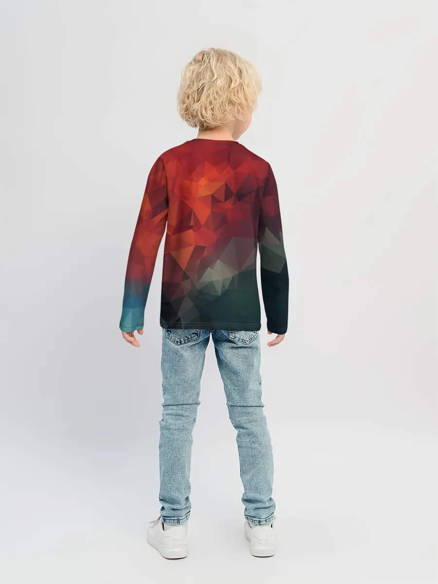 Детский лонгслив / АБСТРАКЦИЯ.