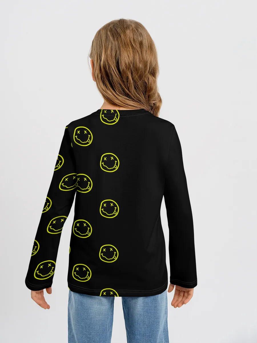 Детский лонгслив / Nirvana 2