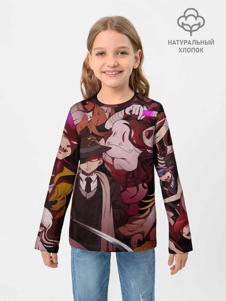 Детский лонгслив / danganronpa perso