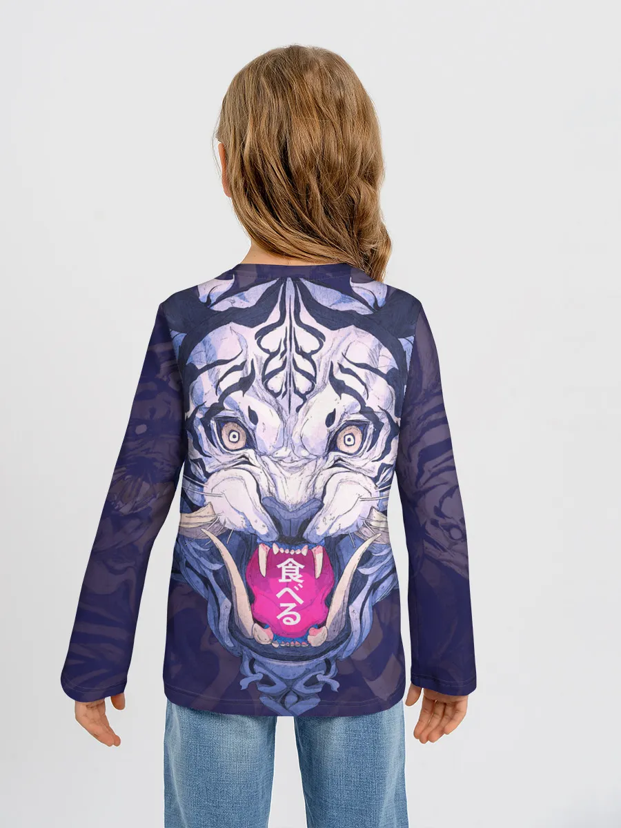 Детский лонгслив / ТИГР