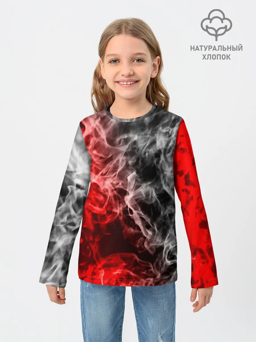 Детский лонгслив / БИТВА ОГНЕЙ