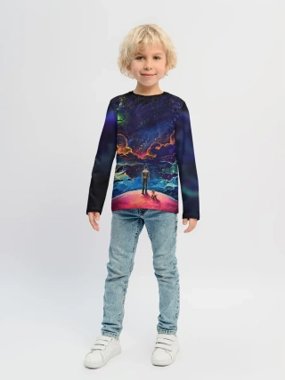 Детский лонгслив / Арт