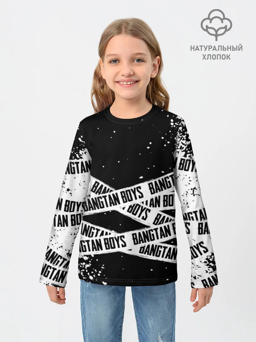 Детский лонгслив / BTS / БТС