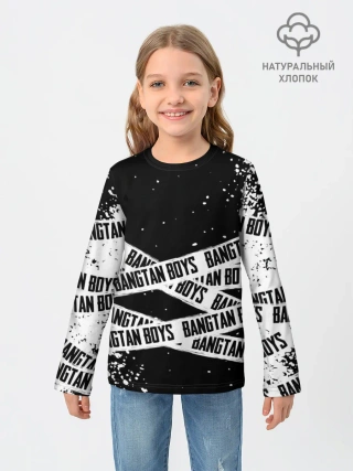 Детский лонгслив / BTS / БТС
