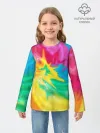 Детский лонгслив / Tie-Dye