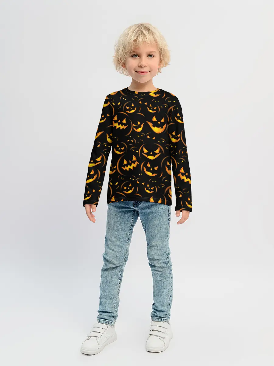 Детский лонгслив / Хэллоуин