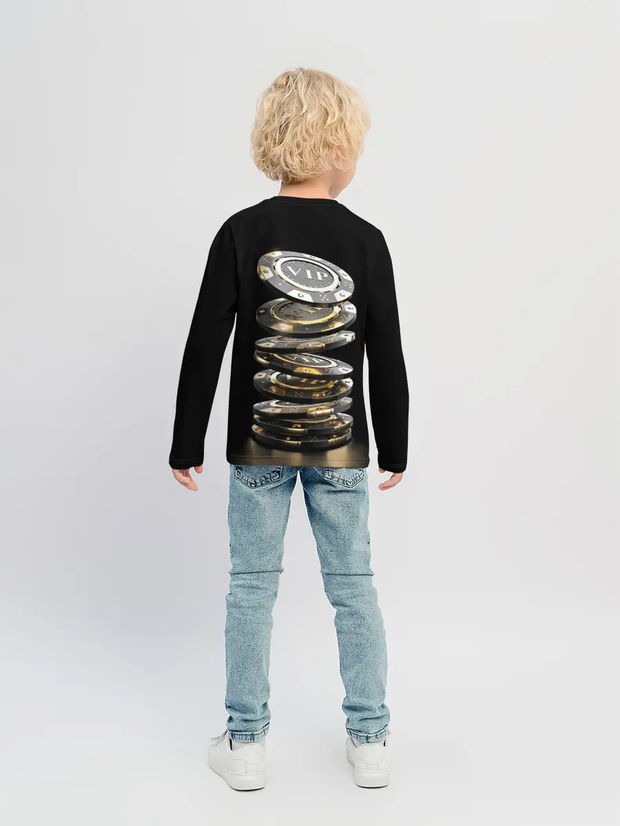 Детский лонгслив / VIP фишки