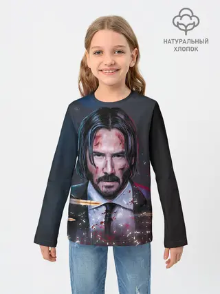 Детский лонгслив / Джон Уик