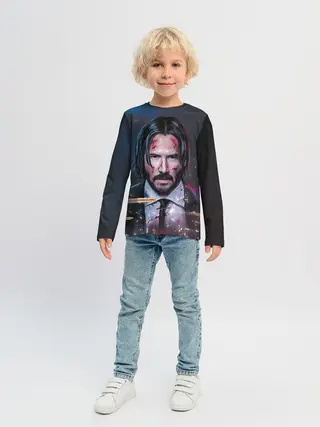 Детский лонгслив / Джон Уик