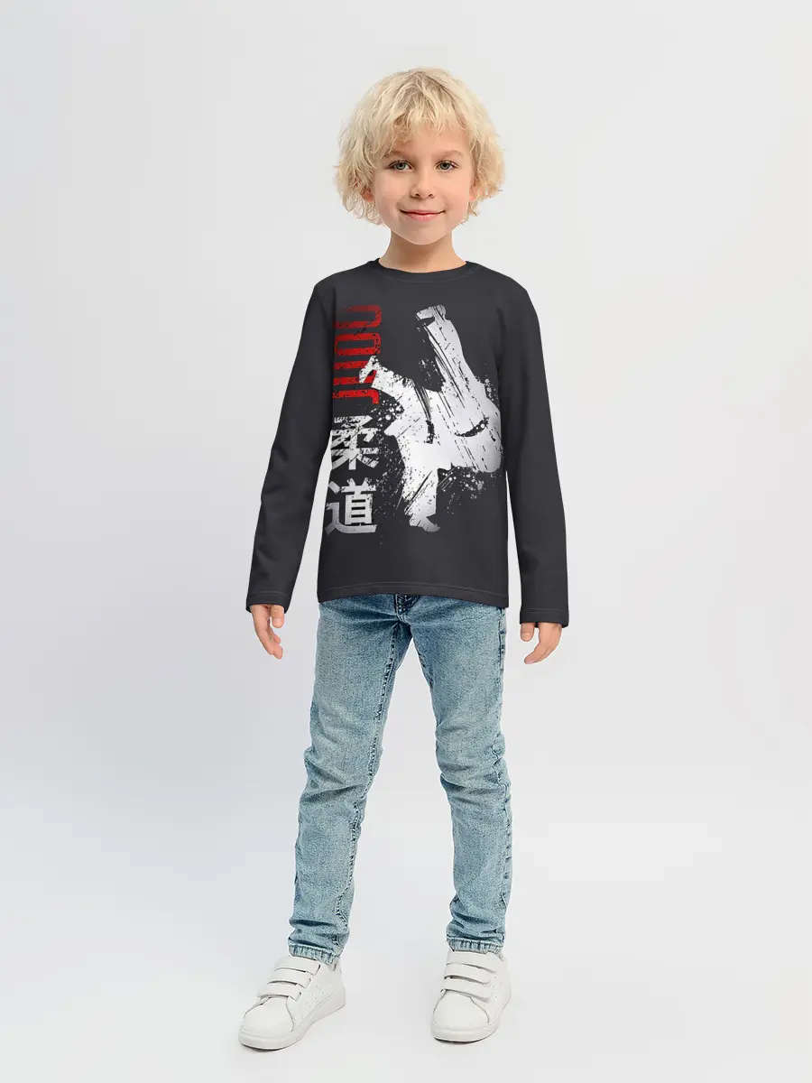 Детский лонгслив / Judo