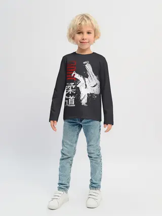 Детский лонгслив / Judo