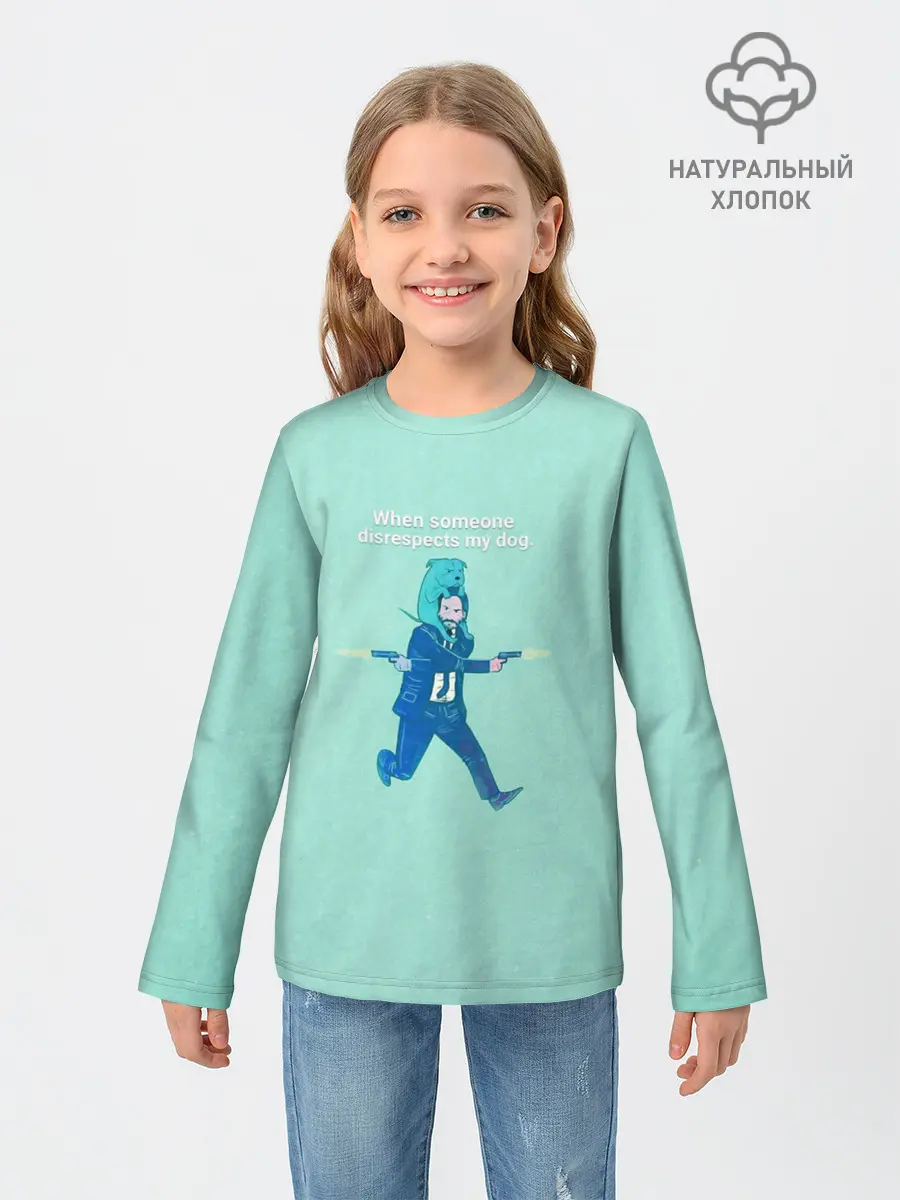 Детский лонгслив / Джон Уик