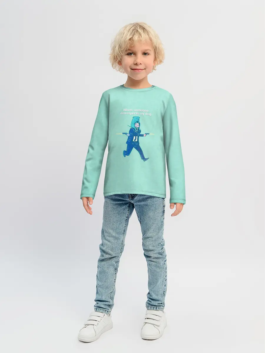 Детский лонгслив / Джон Уик