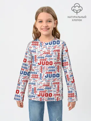 Детский лонгслив / Judo
