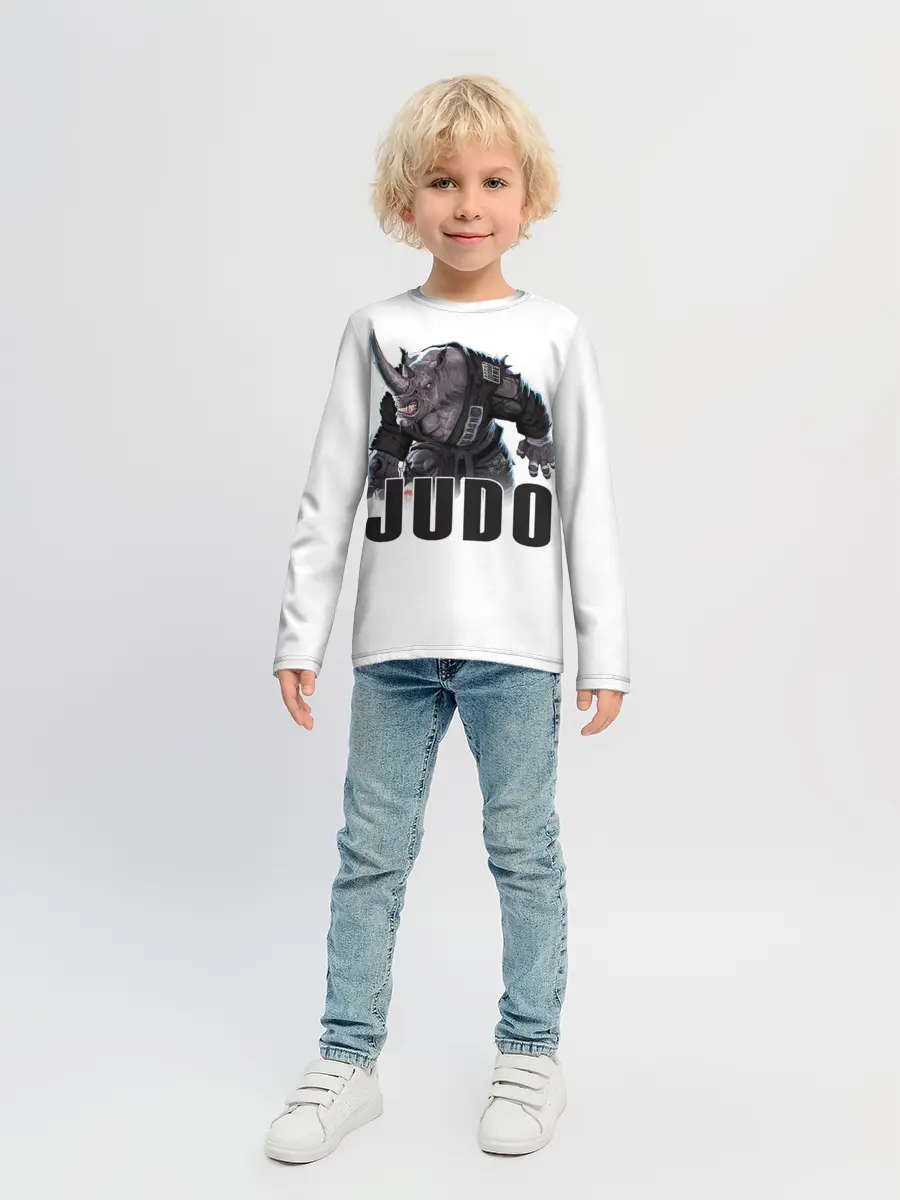 Детский лонгслив / Judo