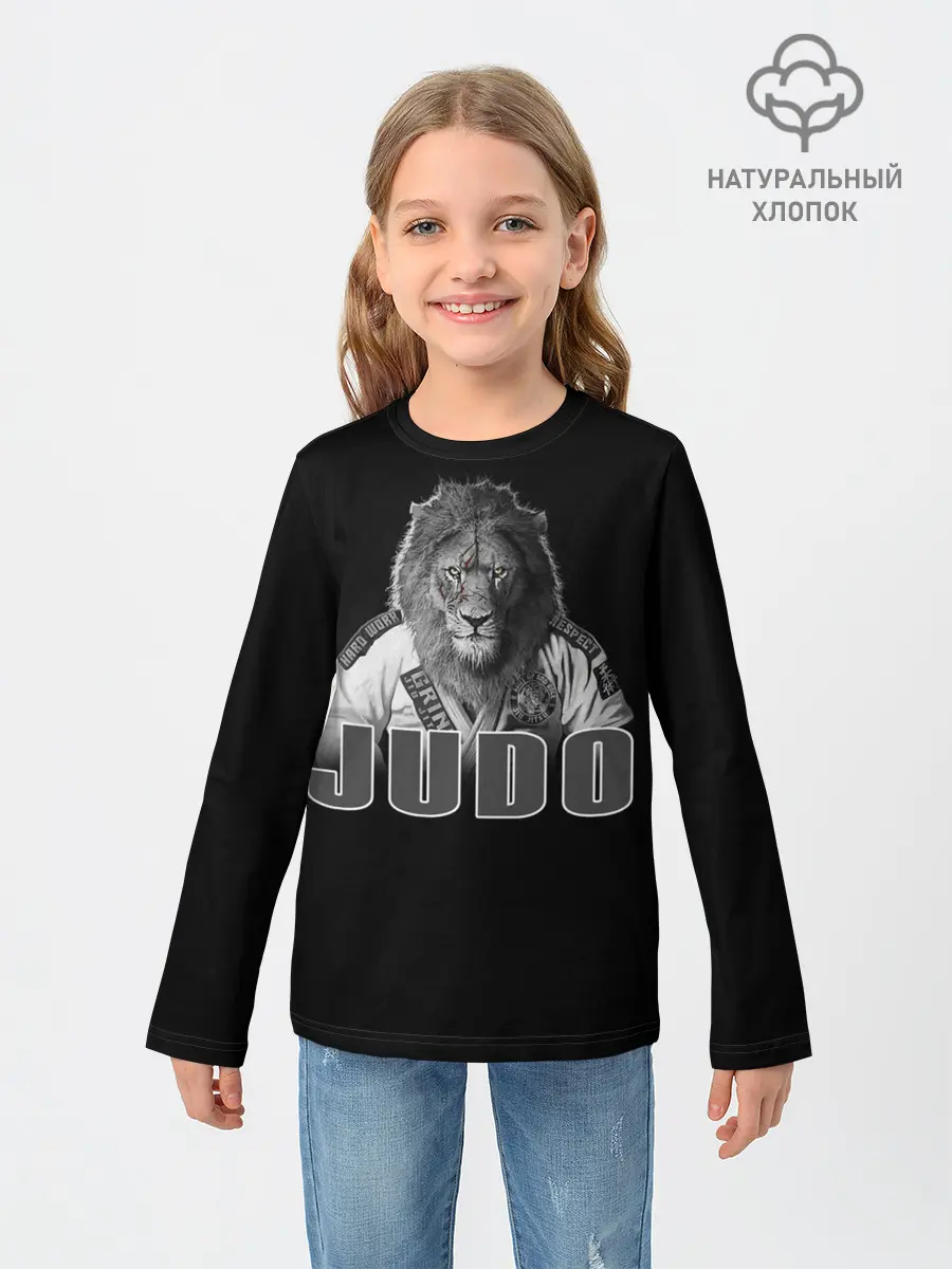 Детский лонгслив / Judo