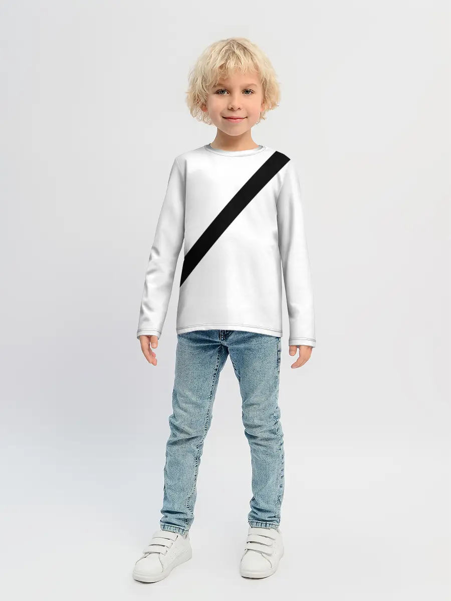 Детский лонгслив / Пристегнутый ремень