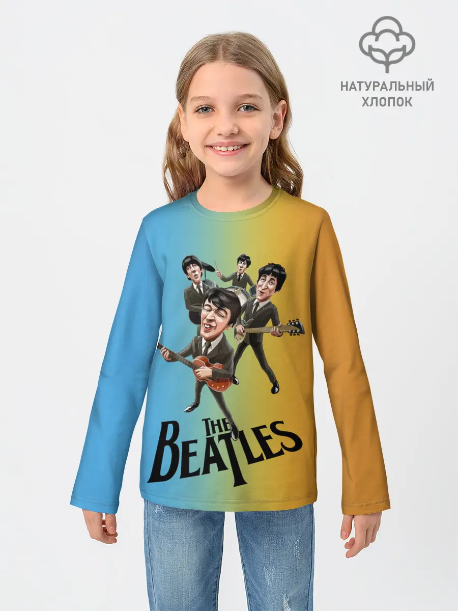 Детский лонгслив / The Beatles