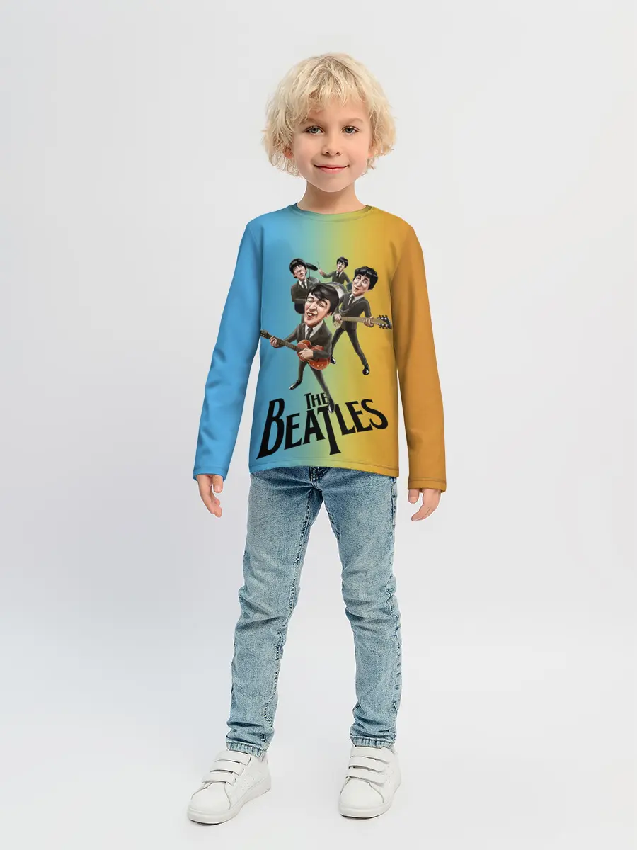 Детский лонгслив / The Beatles