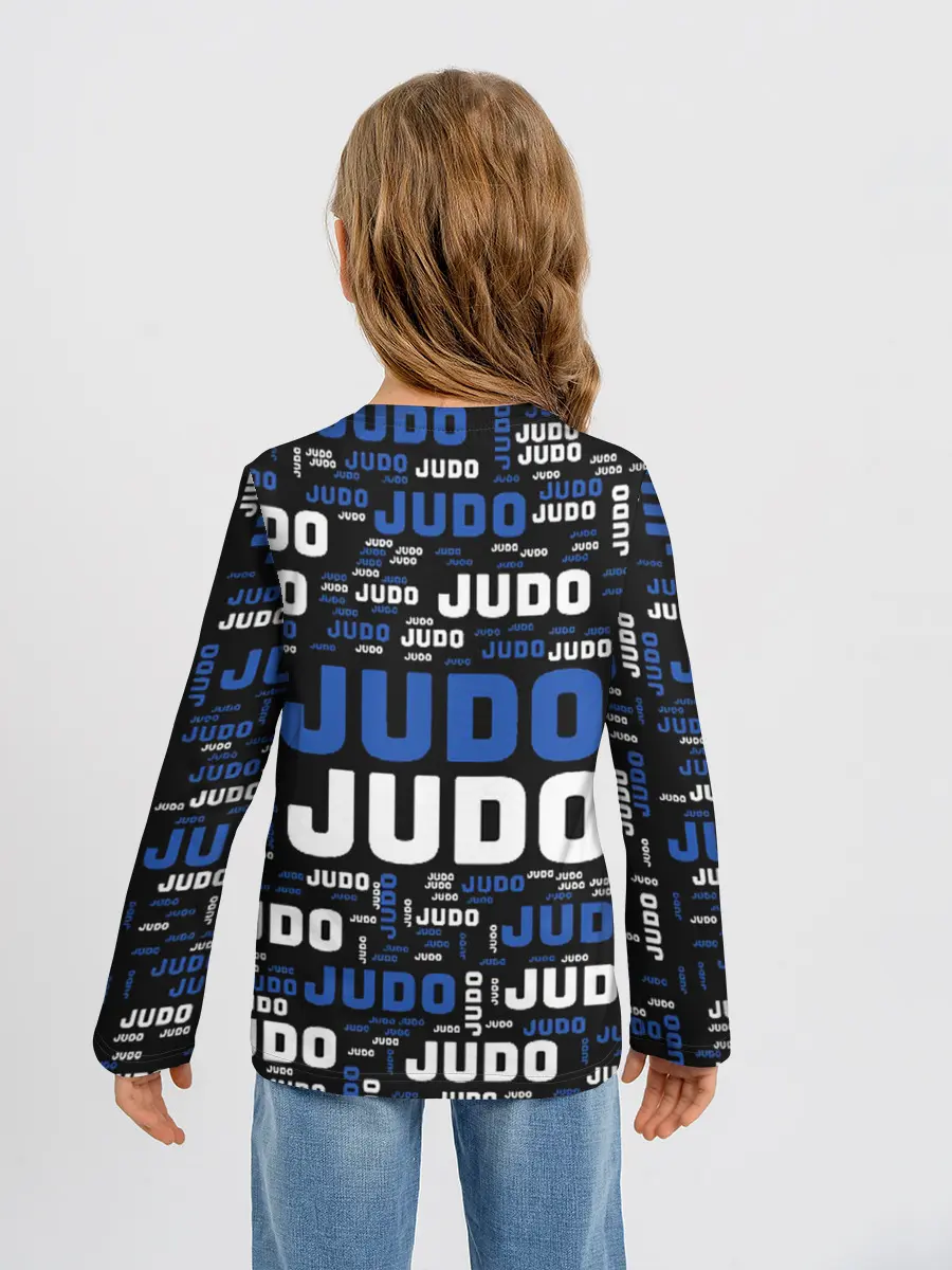 Детский лонгслив / Дзюдо