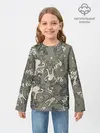 Детский лонгслив / ЪУЪ КАМУФЛЯЖ.