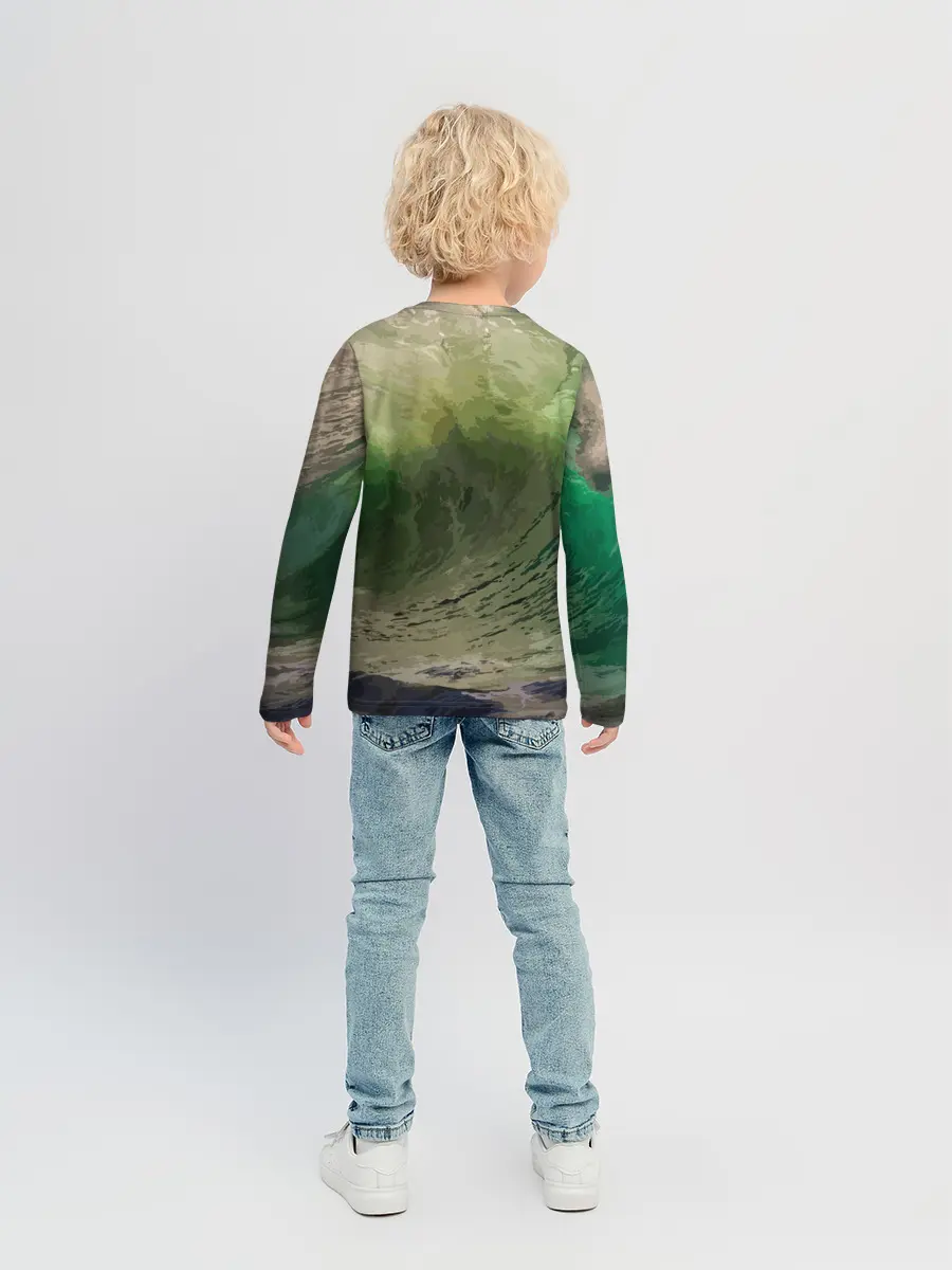 Детский лонгслив / Great White