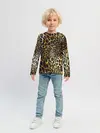Детский лонгслив / Шкура леопарда