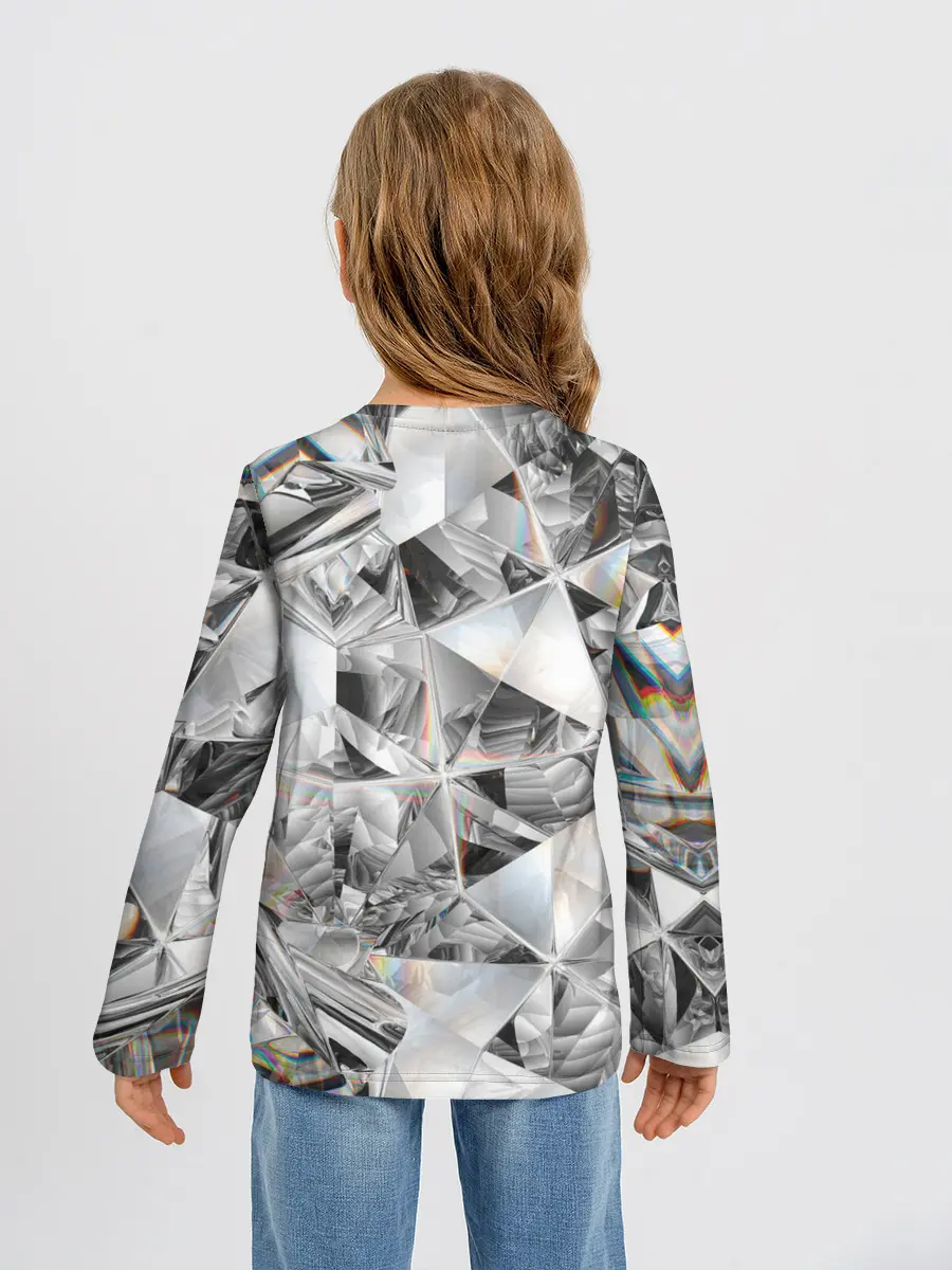 Детский лонгслив / Бриллиантовый блеск