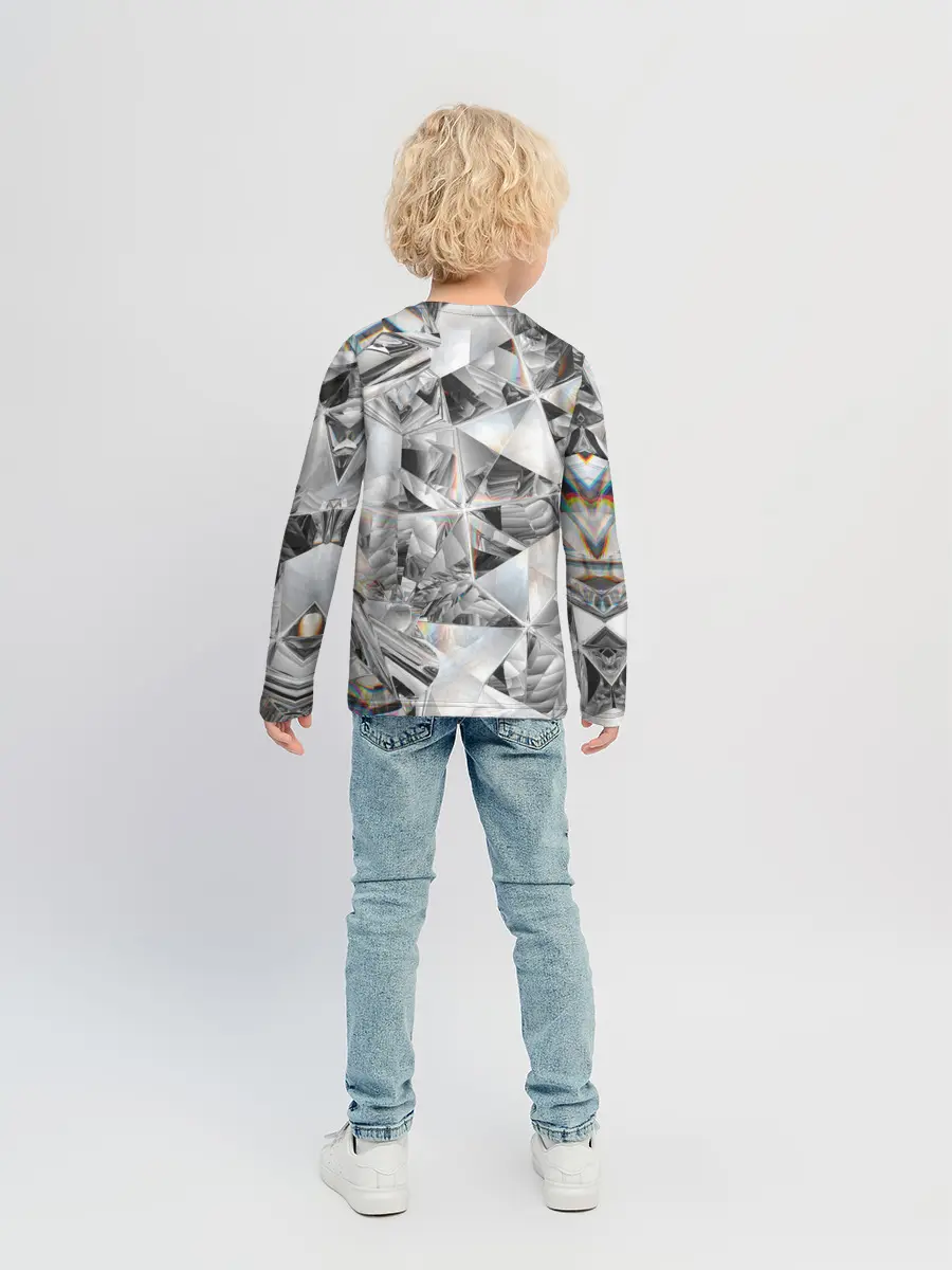 Детский лонгслив / Бриллиантовый блеск