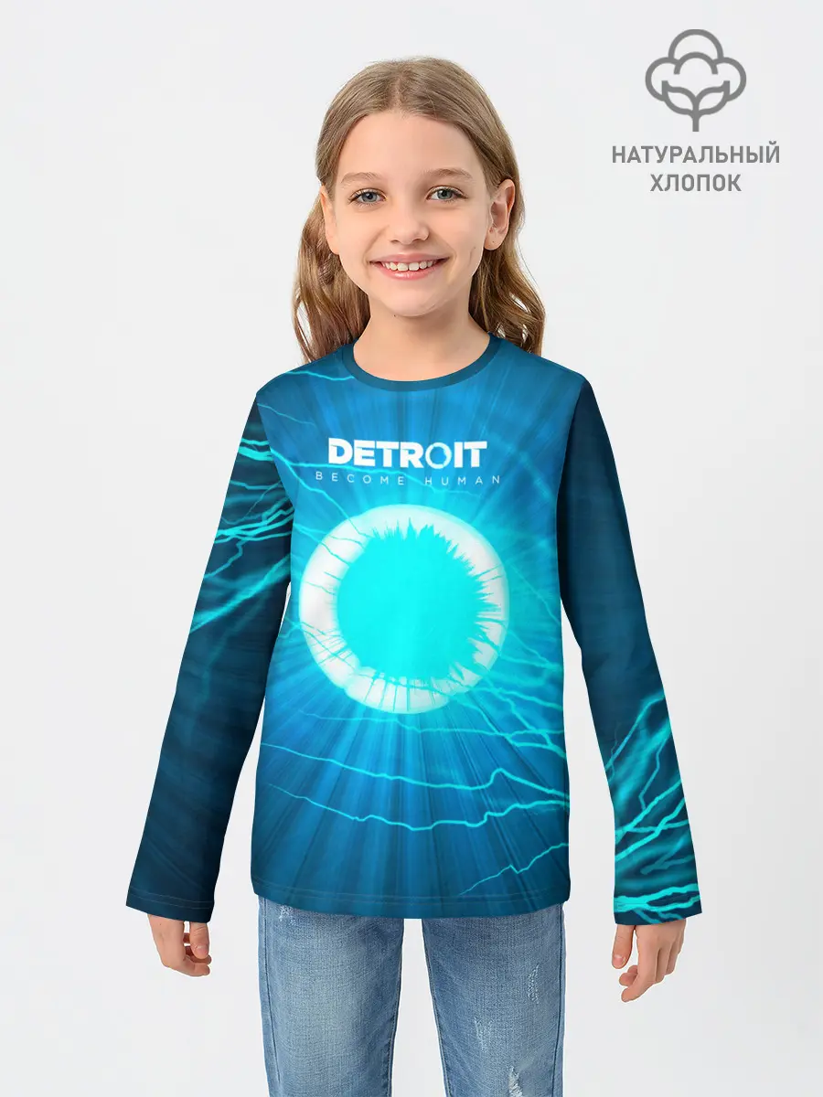 Детский лонгслив / Detroit: Вecome Human