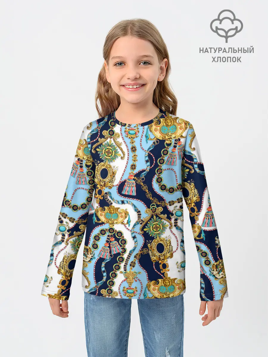 Детский лонгслив / Барокко