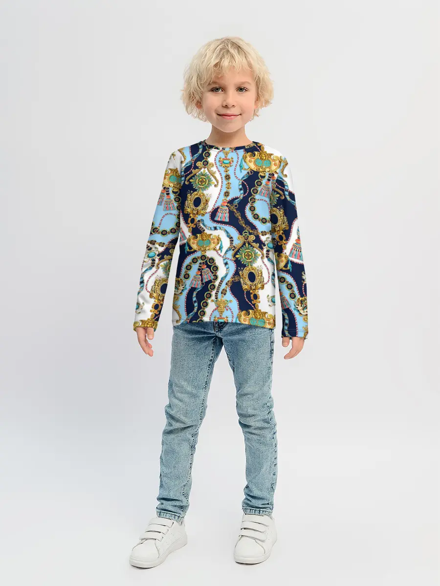 Детский лонгслив / Барокко