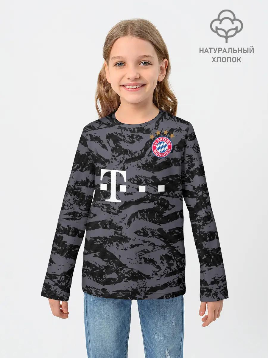 Детский лонгслив / Bayern away gk 18-19