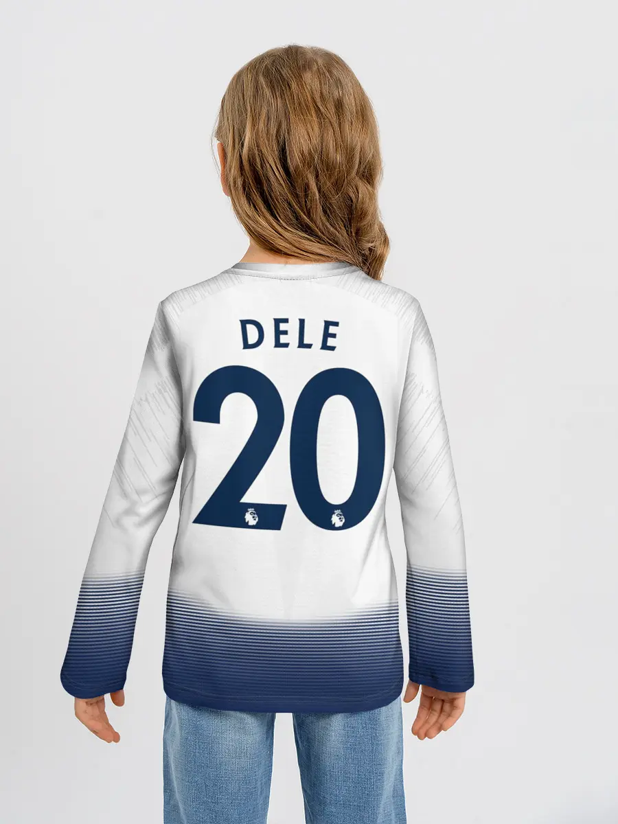 Детский лонгслив / Dele Alli home 18-19