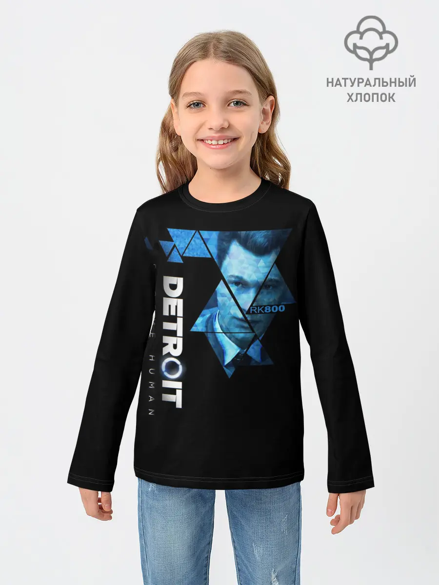 Детский лонгслив / Detroit become human