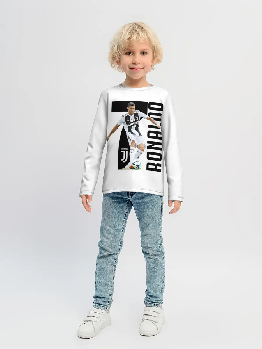 Детский лонгслив / Ronaldo the best