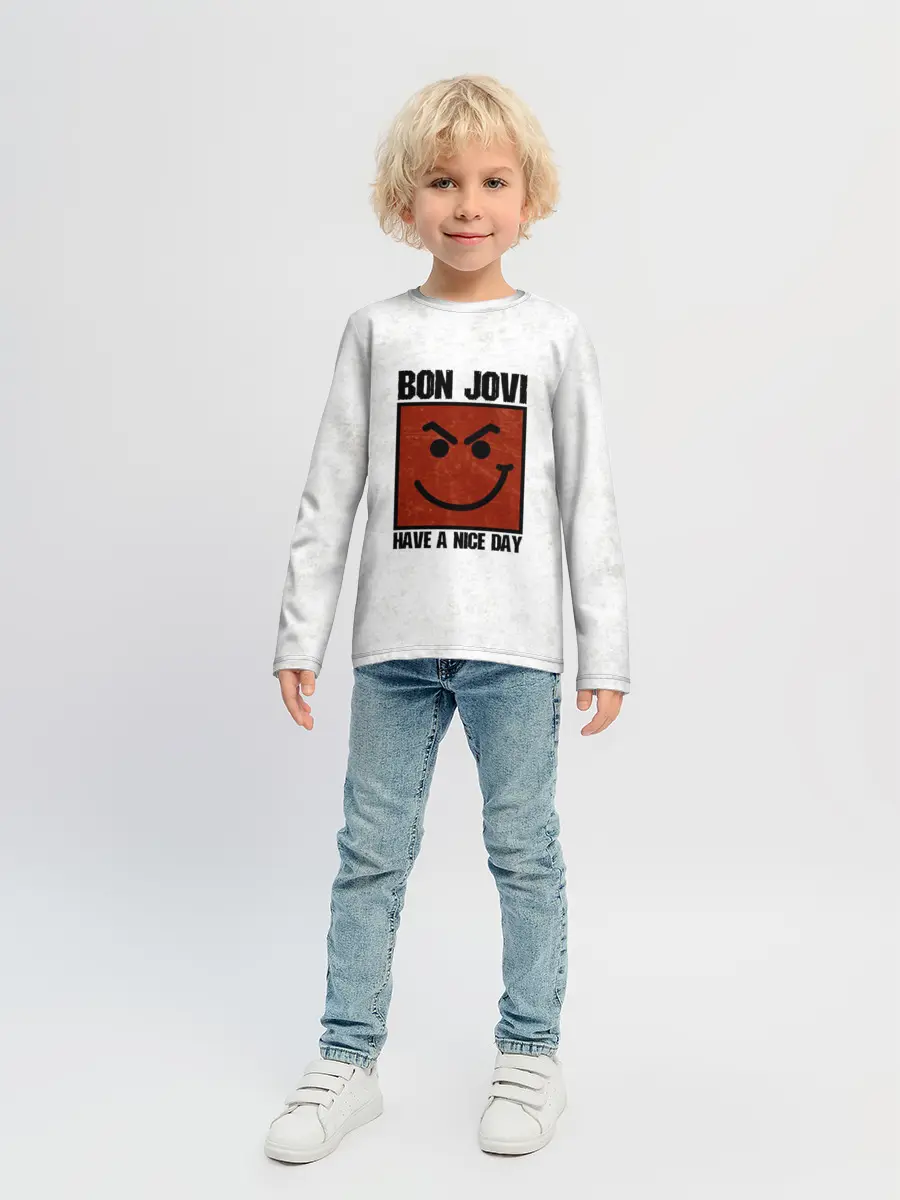 Детский лонгслив / Have a nice day