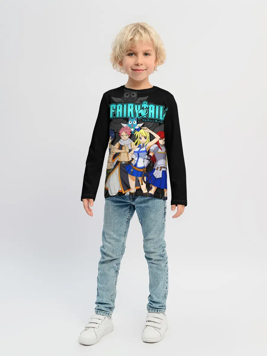 Детский лонгслив / банда Фейри Тейл