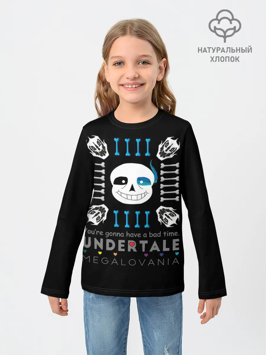 Детский лонгслив / Undertale