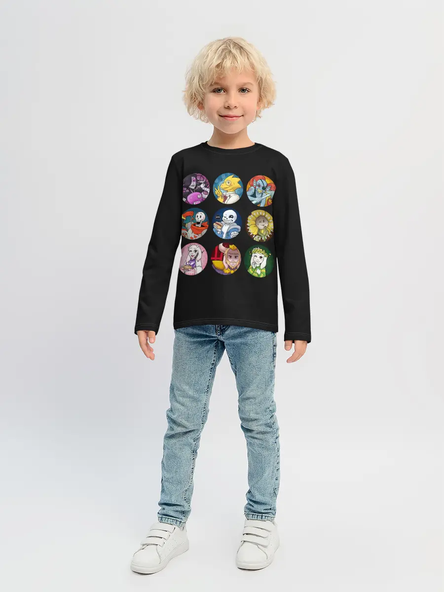 Детский лонгслив / Undertale