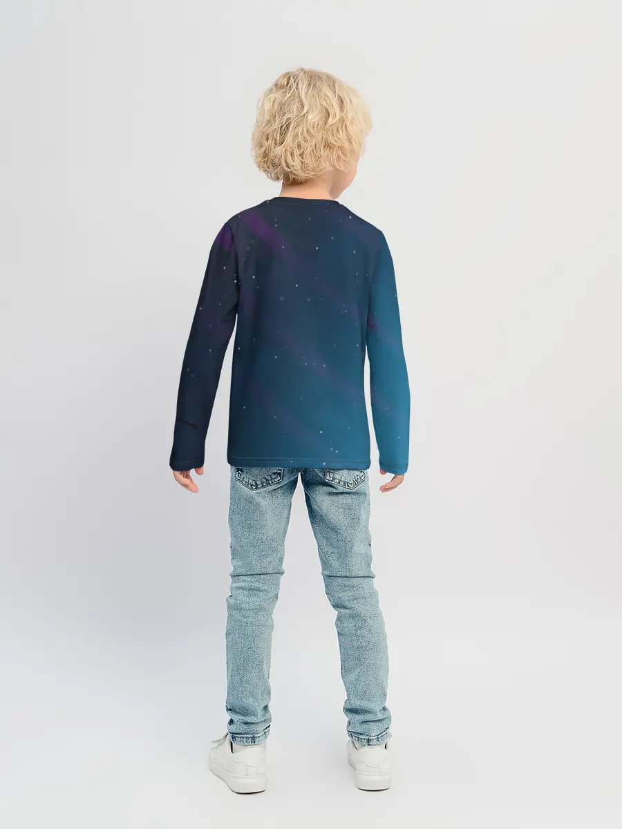 Детский лонгслив / Fortnite x Marshmello