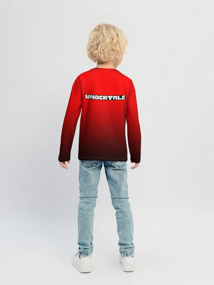 Детский лонгслив / Undertale.