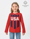 Детский лонгслив / USA