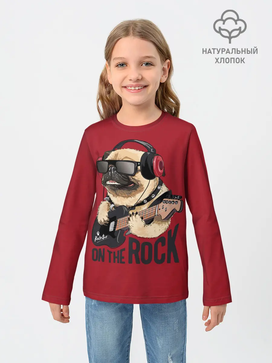 Детский лонгслив / On the rock